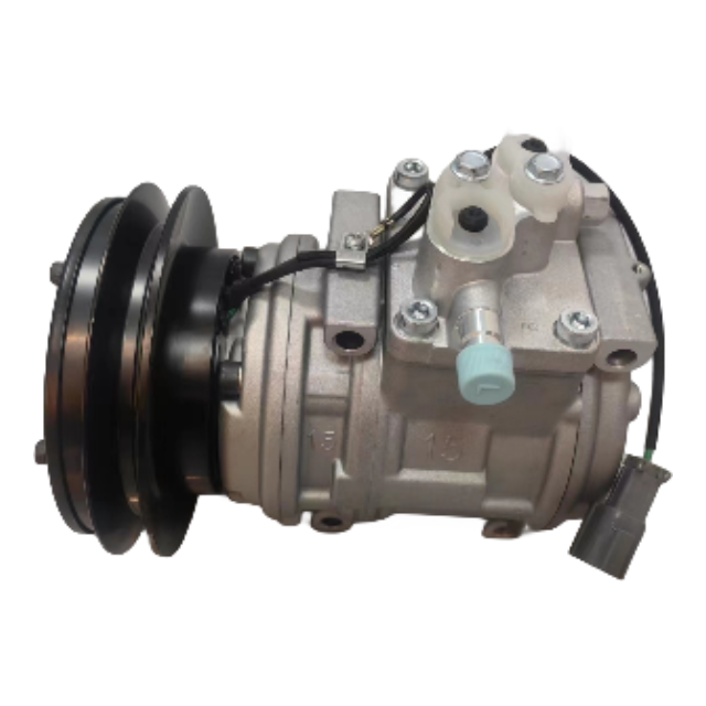 Compressor A/C de servi&ccedil;o pesado BH-10PA15C 24V para escavadeira Komatsu PC200-6