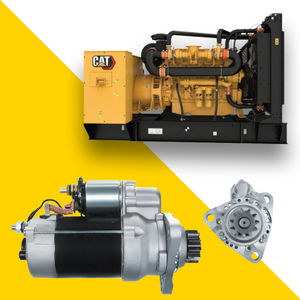 24V Heavy Duty Starter Motor | Bosch 000133F411 / 000133F412 | N&aacute;hradn&iacute; d&iacute;l motoru Caterpillar