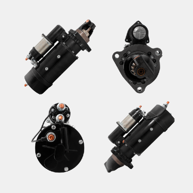 มอเตอร์สตาร์ท 24V 42MT สำหรับ CASE 865 / 885B และ New Holland RG200 / RG170