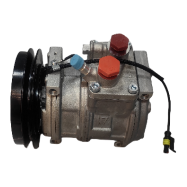 Compressor John Deere RE55422 10PA17C 12V A/C para m&aacute;quinas pesadas