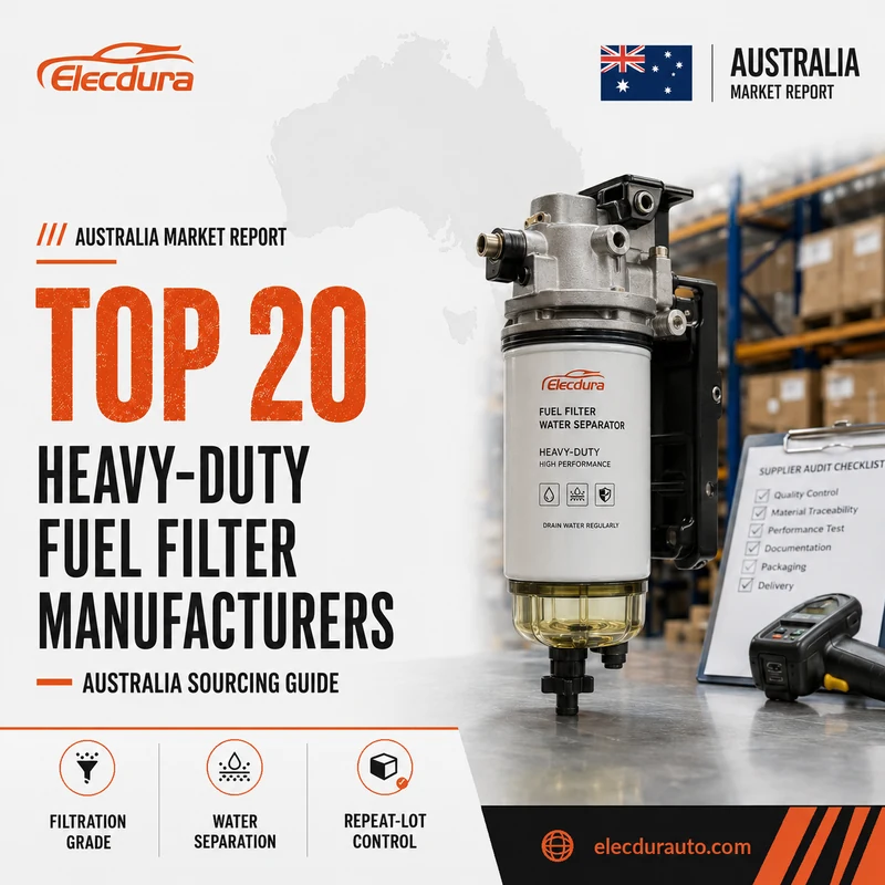 I 20 principali produttori di filtri del carburante per carichi pesanti in Australia