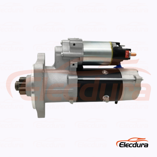 28100-2875, 28100-E0300 มอเตอร์สตาร์ทสำหรับงานหนักสำหรับ Hino P11C, 24V 11T, 47mm Pinion OD, การหมั้น 122 มม.