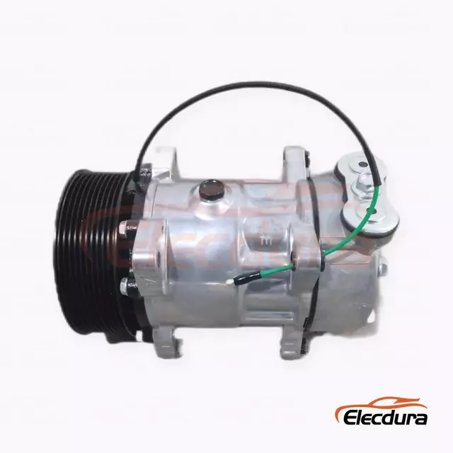 Compressor A/C de servi&ccedil;o pesado 7H15 24V 10PK 125 mm para vers&atilde;o Dayun truck 10PK