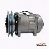 Compresseur A/C robuste 7H15 24V 1C 158 mm pour &eacute;quipement agricole Kubota version 24V