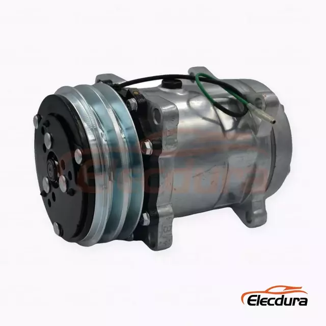 5H14 24V A2 132 mm Heavy-Duty A/C-kompressor f&ouml;r XCMG 370 gr&auml;vmaskin