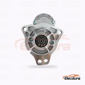 Fiat Diesel 12V 2.2 kW 10 dents CW D&eacute;marreur , vue lat&eacute;rale compl&egrave;te