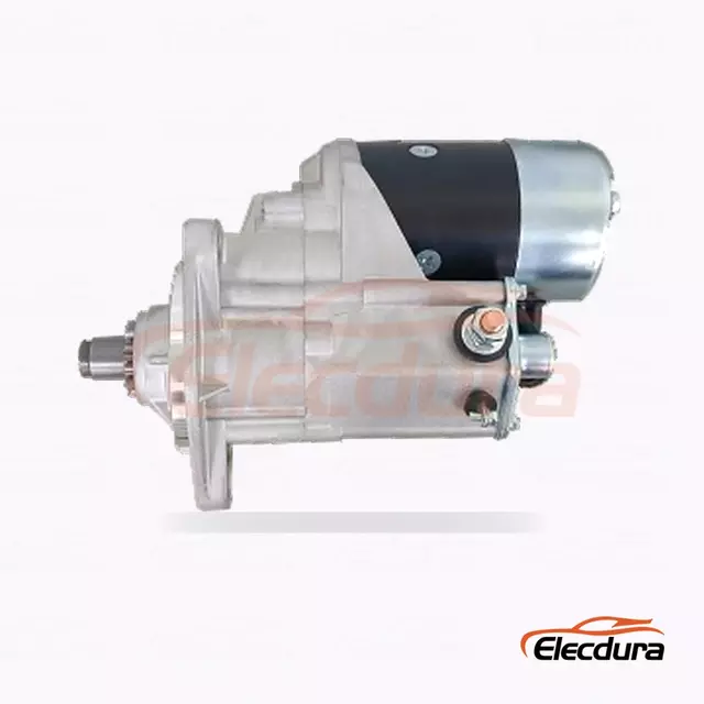 D&eacute;marreur de type Denso 12 V 11 dents CW variante A, vue du terminal arri&egrave;re