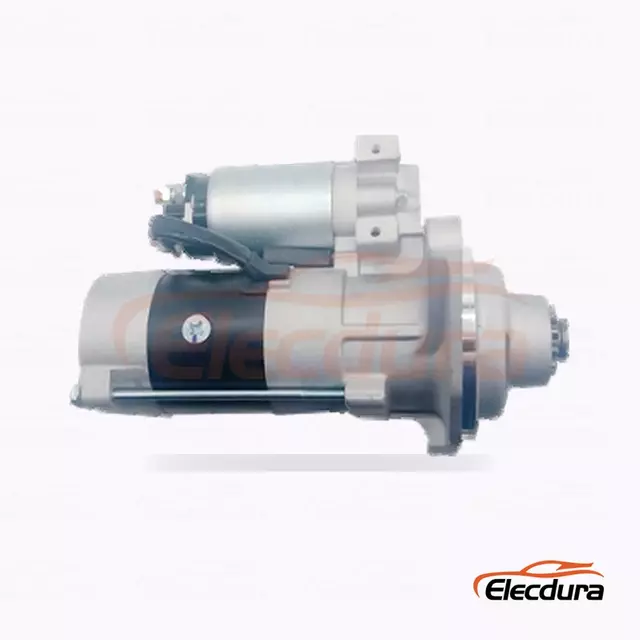 Motor de arranque Mazda de 12 V con rotaci&oacute;n inversa y CCW, vista lateral completa