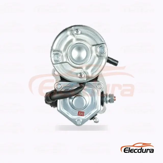 701542103 Cummins มอเตอร์สตาร์ท ขายส่ง 24V 10T, มุมมองเทอร์มินัลด้านหลัง