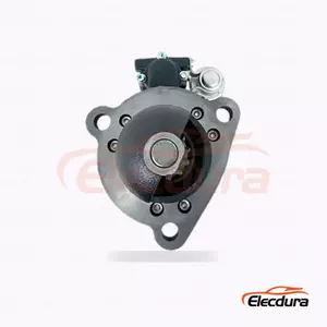 Motor de pornire de tip Mitsubishi 24 V 7,5 kW 12 dinți CW, vedere laterală completă