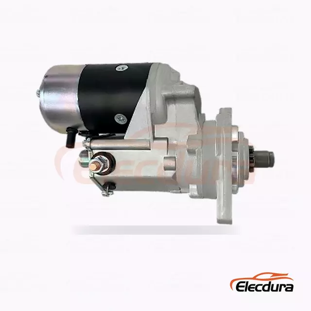 S014-008 헤비듀티 스타터 모터, 12V 2.5kW 9톱니, 전체 측면도