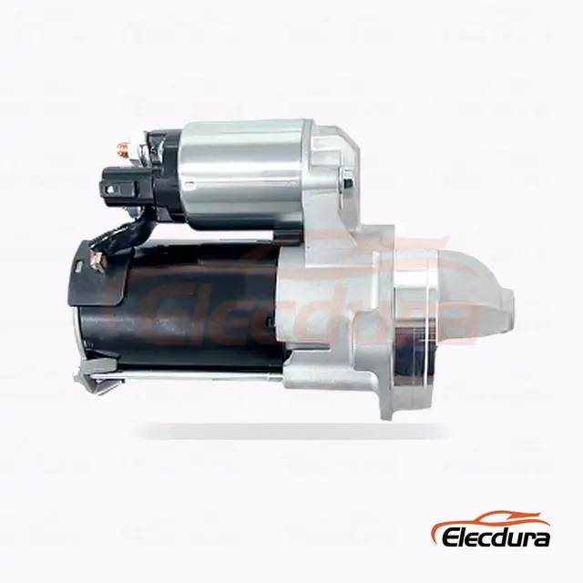 S3224S Hyundai D&eacute;marreur , 12V 2.2 kW 13 dents, vue du terminal arri&egrave;re