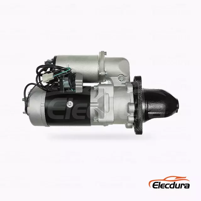 37566-05200 Moteur de d&eacute;marreur Mitsubishi S6B Volvo D25A en gros, vue lat&eacute;rale compl&egrave;te