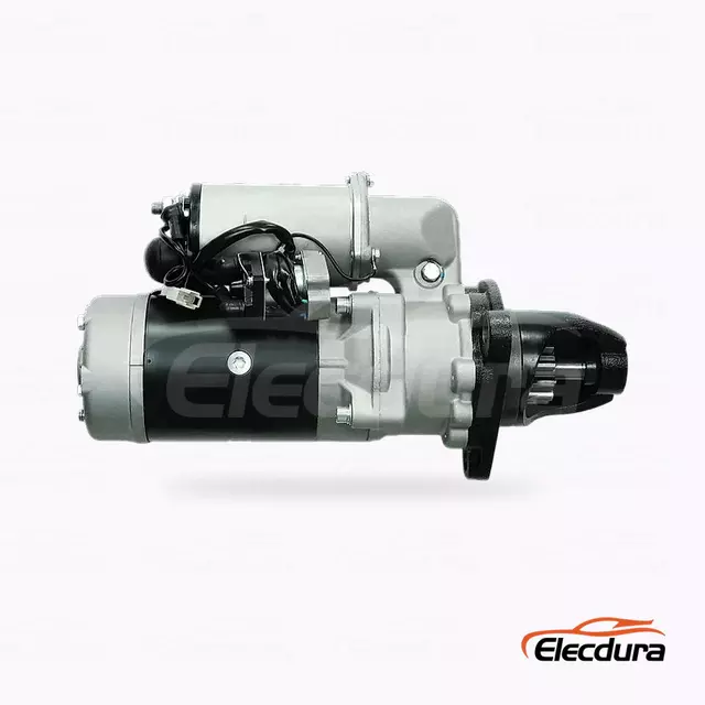 6008138110 Motor de arranque Komatsu PC125-7 al por mayor, vista lateral completa