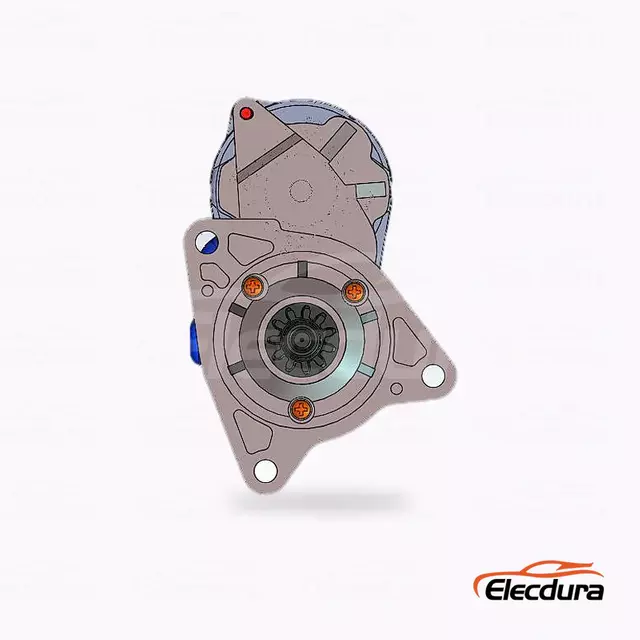 S5071 Mitsubishi 6D24 Kobelco SK300 7,bbcaa5d=S5071 Mitsubishi 6D24 Kobelco SK300 7,5kWEstarter drive-end vista do pinh&atilde;o 11T