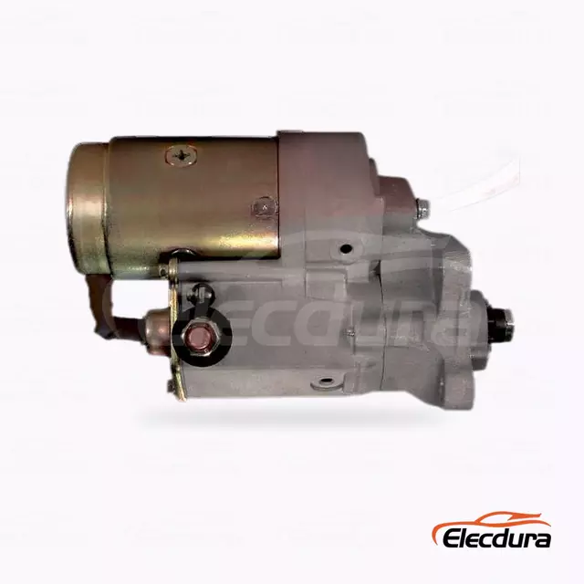 028000-9820 Pemasok Motor Starter Forklift Caterpillar LT-433, Tampak Samping Lengkap