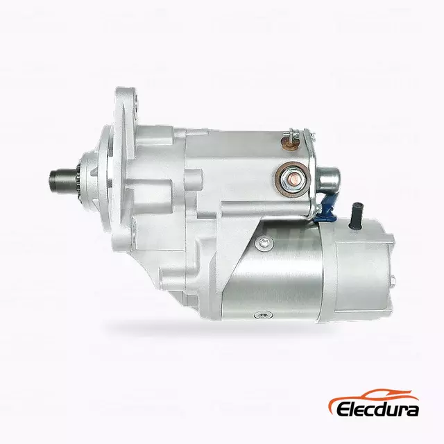5811000710 Startovac&iacute; motor Isuzu 4BD1 pro dovozce zař&iacute;zen&iacute;, kompletn&iacute; bočn&iacute; pohled