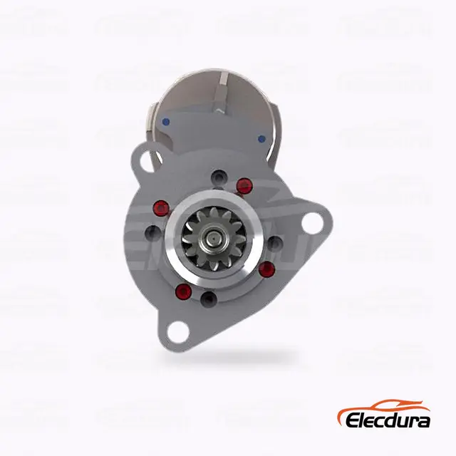 1113256 Case Crane 250 12T Motor de pornire V&acirc;nzare cu ridicata, Vedere frontală la capătul de antrenare