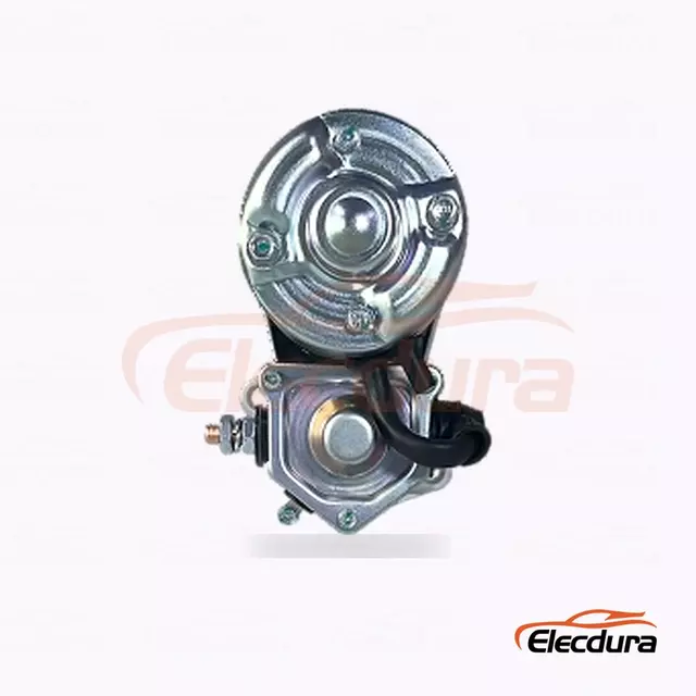 2280005790 Lister Petter LPW3 startovac&iacute; motor, 12V 2,0kW 11 zubů, pohled zezadu na termin&aacute;l