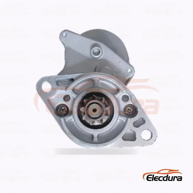 228000-5330 Dodge Motor de partida , 12V 2.0 kW 9 dentes, vista do terminal traseiro