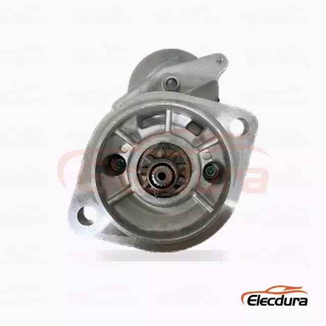 228000-5142 Isuzu 4JG2 a 4JB1 dieselov&yacute; start&eacute;r, 12V 2,0kW 9 zubů, kompletn&iacute; bočn&iacute; pohled