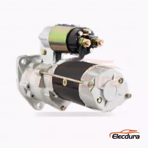 28100-1400 Motor de arranque Hino P11C DK10, 24 V, 4,5 kW, 11 dientes, vista lateral completa