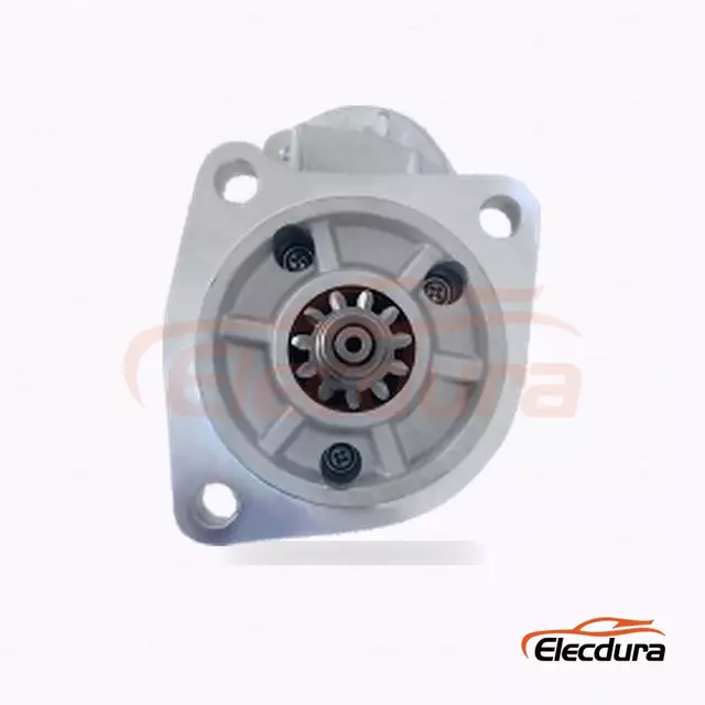 NISSAN Fd46 Heavy-Duty Starter Motor, 24V 4,5kW 11 zubů, kompletn&iacute; bočn&iacute; pohled