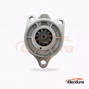 28100-E0300 D&eacute;marreur Hino P11C, 24 V 6,0 kW 11 dents, vue lat&eacute;rale compl&egrave;te