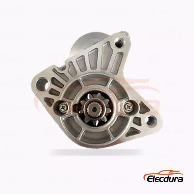 1280009190 Toyota Previa a startovac&iacute; motor Estima, 12V 1,4kW, 9 zubů, kompletn&iacute; bočn&iacute; pohled