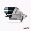 028000-6200 Isuzu 6BD1 Startermotor, 24V 4,5kW 11 t&aelig;nder, bagfra terminalvisning