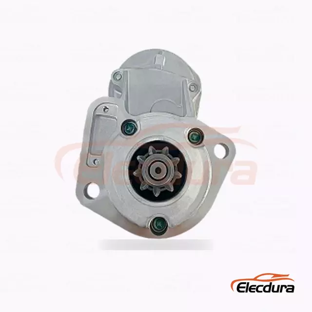 428000-4860 Kubota KX080-3 스타터 모터, 12V 2.7kW 9톱니, 전체 측면도
