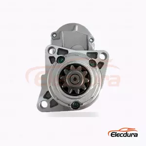 128000-4080 Caterpillar startmotor, 12V 2,5kW 10 t&aelig;nder, komplet set fra siden