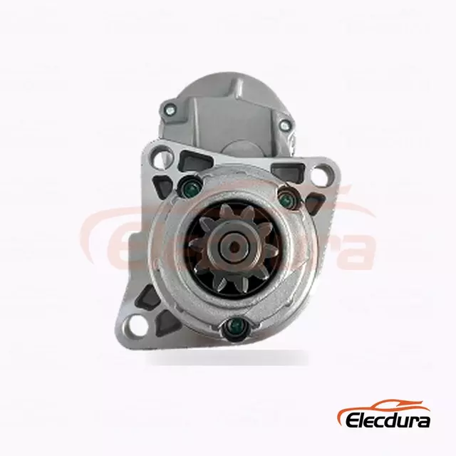 128000-4080 Caterpillar startmotor, 12V 2,5kW 10 t&auml;nder, komplett sidovy