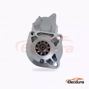 128000-5720 Motor de arranque Caterpillar, 12 V, 3,0 kW, 10 dientes, vista lateral completa