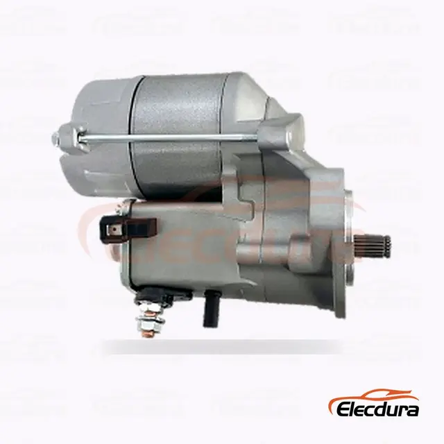 1280005750 Motor de arranque Denso, 12 V, 1,8 kW, 18 dientes, vista lateral completa