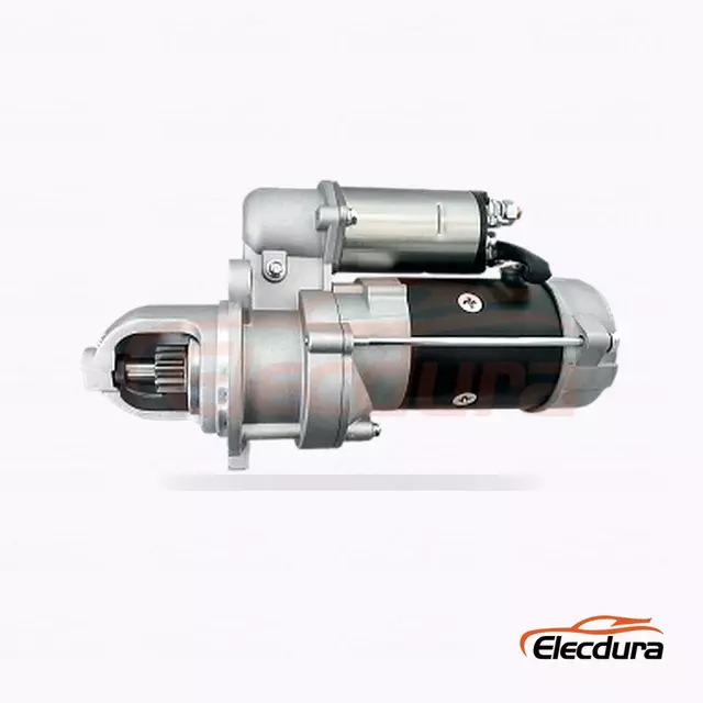 50-8404 D&eacute;marreur robuste, 12 V, 2,8 kW, 10 dents, vue du terminal arri&egrave;re