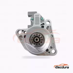 M2T57673 Mazda T3500 وFord Trader Starter Motor، 12 فولت 2.7 كيلو وات، 14 سنًا، منظر جانبي كامل