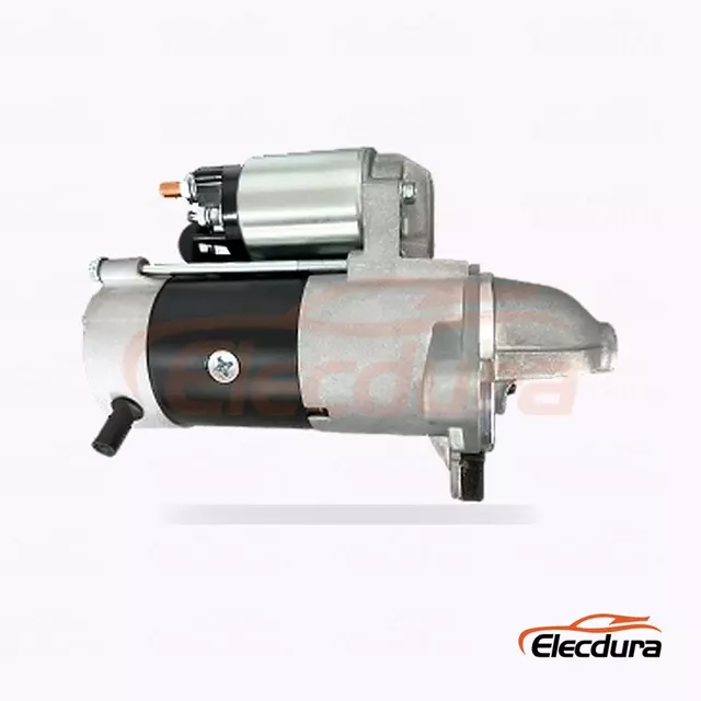 M1TF0871 Renault mit Anlasser OE 233001791R, 12 V, 2,0 kW, 13 Z&auml;hne, Ansicht des hinteren Anschlusses