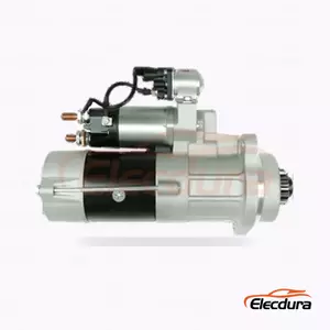 M009T66971 Mercedes-Benz Start&eacute;r, 24V 5,5kW 13 zubů, kompletn&iacute; bočn&iacute; pohled