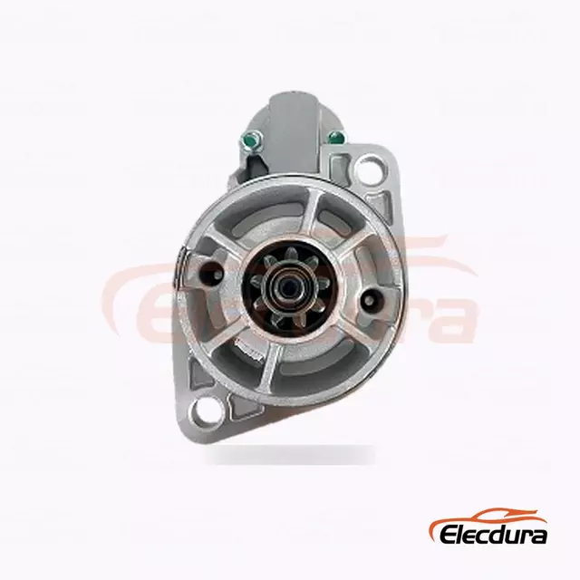M0T65381 มอเตอร์สตาร์ทอุปกรณ์อุตสาหกรรม Nissan, 12V 1.0kW 9 ฟัน, มุมมองด้านข้างที่สมบูรณ์