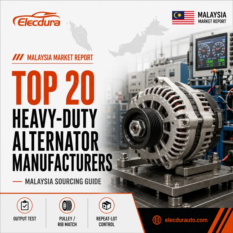 I 20 principali produttori di alternatori per carichi pesanti in Malesia