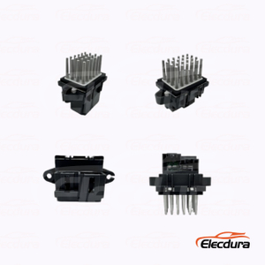 Navistar HVAC-Gebl&auml;semotor-Widerstandsmodul 6118795C2 / 3626414C1 – Pin-Fin-K&uuml;hlk&ouml;rperdesign
