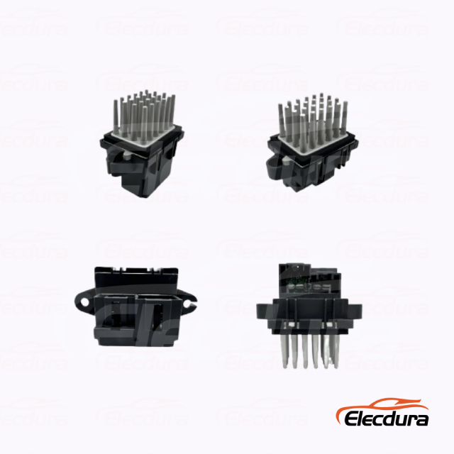 Navistar HVAC-Gebl&auml;semotor-Widerstandsmodul 6118795C2 / 3626414C1 – Pin-Fin-K&uuml;hlk&ouml;rperdesign