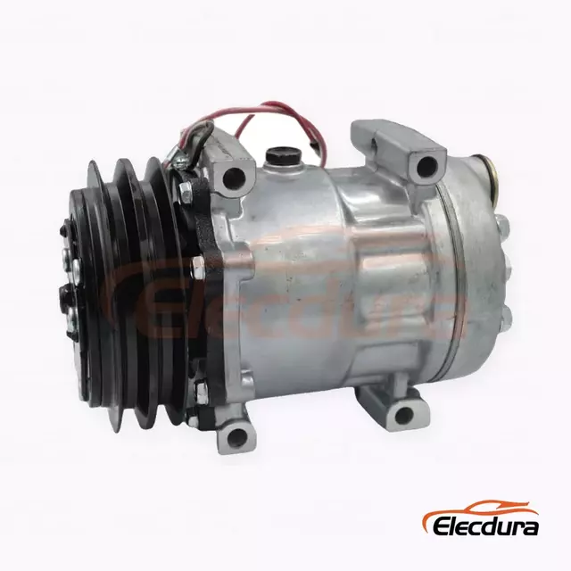 Kompresor A/C Tugas Berat 7H15 12V A2 132 mm untuk versi Grand excavator twin-A 12V