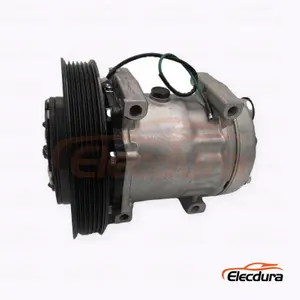 7H15 24V 6PK 170 mm de servicio pesado A/C Compresor para cami&oacute;n Dongfeng Liuzhou Chenglong M5