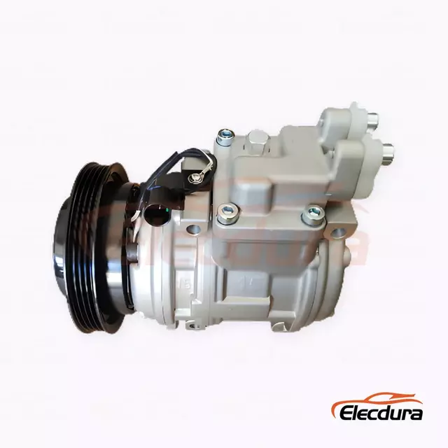ضاغط مكيف الهواء عالي التحمل 10PA15C 12V PV4 130 mm لحفارة Doosan 90-9C