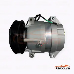 V5 24V 6PK 140 mm nagy teherb&iacute;r&aacute;s&uacute; A/C Kompresszor XCMG c&ouml;l&ouml;pberendez&eacute;shez