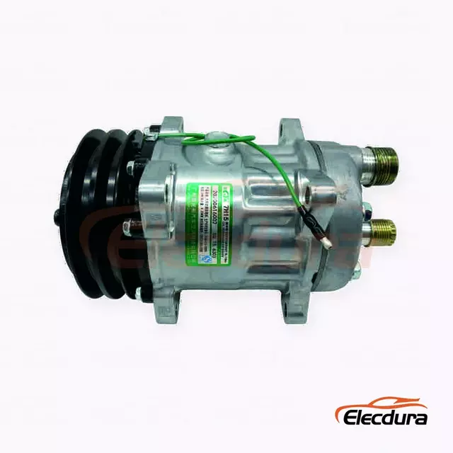 7H15 12V A2 132 mm Bi&ccedil;erd&ouml;ver k&uuml;&ccedil;&uuml;k kasnaklı CB kafalı Ağır Hizmet Klima Kompres&ouml;r&uuml;
