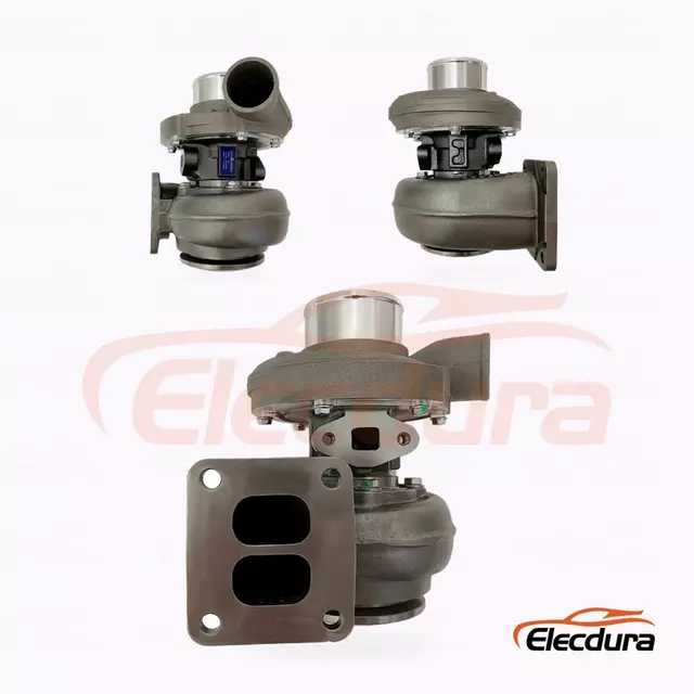 Elecdura S2A Turbodmychadlo 318615 OE RE508877 kompletn&iacute; sestava čeln&iacute; pohled