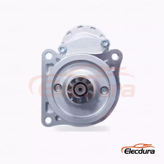 FYD205-N มอเตอร์สตาร์ทสำหรับงานหนัก, 24V 3.2kW 9 ฟัน, มุมมองเทอร์มินัลด้านหลัง